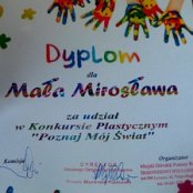 Rozstrzygnięcie konkursu plastycznego "Poznaj m&oacute;j świat"