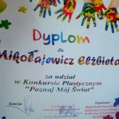 Rozstrzygnięcie konkursu plastycznego "Poznaj m&oacute;j świat"