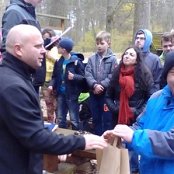 25.04.20156 Gminny Dzień Ziemi na Krzyżowcu