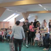  w ramach wsp&oacute;łpracy z miejscowymi przedszkolami mieliśmy przyjemność gościć na naszej nowej dużej sali przedszkolak&oacute;w, kt&oacute;rzy zaprezentowali się w r&oacute;żnorodnych występach