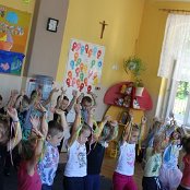 9.06.2017 Delegacja ŚDS z wizytą w przedszkolu przy ulicy Spokojnej