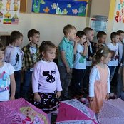 9.06.2017 Delegacja ŚDS z wizytą w przedszkolu przy ulicy Spokojnej
