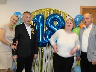 20.11.2023 Obchody 18 rocznicy powstania naszego Domu połączone z obchodami Dnia pracownika socjalnego_66