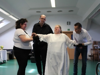 Śniadanie Wielkanocne, występ artystyczny, życzenia, modlitwa, poczęstunek_33