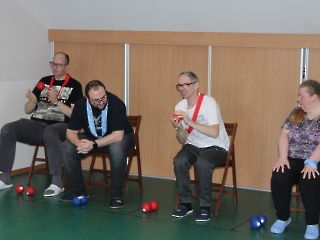 Turniej Boccia, rywalizacja, pomiary, dobra zabawa_16