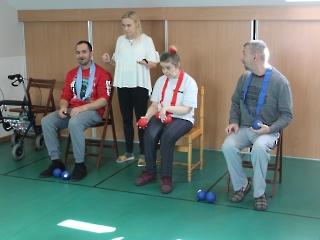 Turniej Boccia, rywalizacja, pomiary, dobra zabawa_3