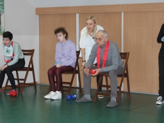 Turniej Boccia, rywalizacja, pomiary, dobra zabawa_9