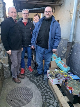 Luty - marzec 2025 Akcja charytatywna - zbiórka karmy dla zwierząt z "Boszkowskie Koty i Psy Inspektorat Ochrony Zwierząt"