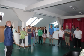 16.05.2024 Pan Wójt z wizytą w naszym Domu