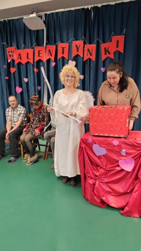 13.02.2025 Zabawa walentynkowa w naszym Domu