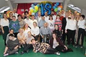 20.11.2023 Dzień Pracownika Socjalnego oraz 18-lecie działalności placówki