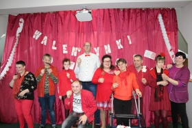 14.02.2023 Zabawa Walentynkowa w naszym Domu