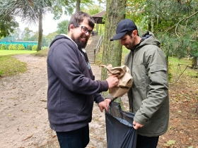 29.09, 01.10.2025 udział w Akcji sprzątania świata pod hasłem „W naturę z kulturą”