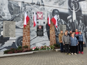 21.10.2024 Udział w obchodach 85 rocznicy wydarzeń z 21 października 1939 roku.