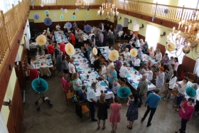 26.05.2022 Spotkanie integracyjne ŚDS z Parafialnym Zespołem Caritas połączone z obchodami Dnia Matki