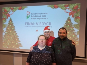 06.12.2024 Podsumowanie V edycji Konkursu na kartkę bożonarodzeniową zorganizowanego przez wielkopolski oddział PFRON.